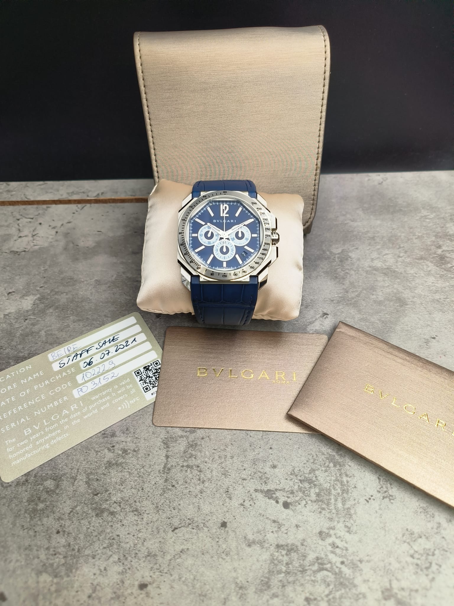 Bulgari Octo Maserati Chronographe Édition Limitée 1 out of 1914 – Image 2