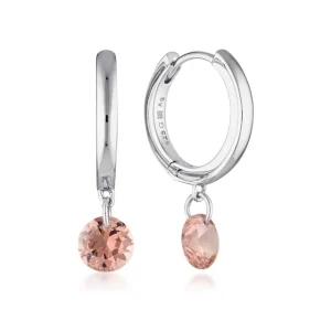 GEORGINI – MIRAGE ALICE GOUTTE DE MORGANITE EN ARGENT